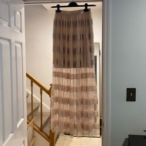 H&M burnout maxi skirt.